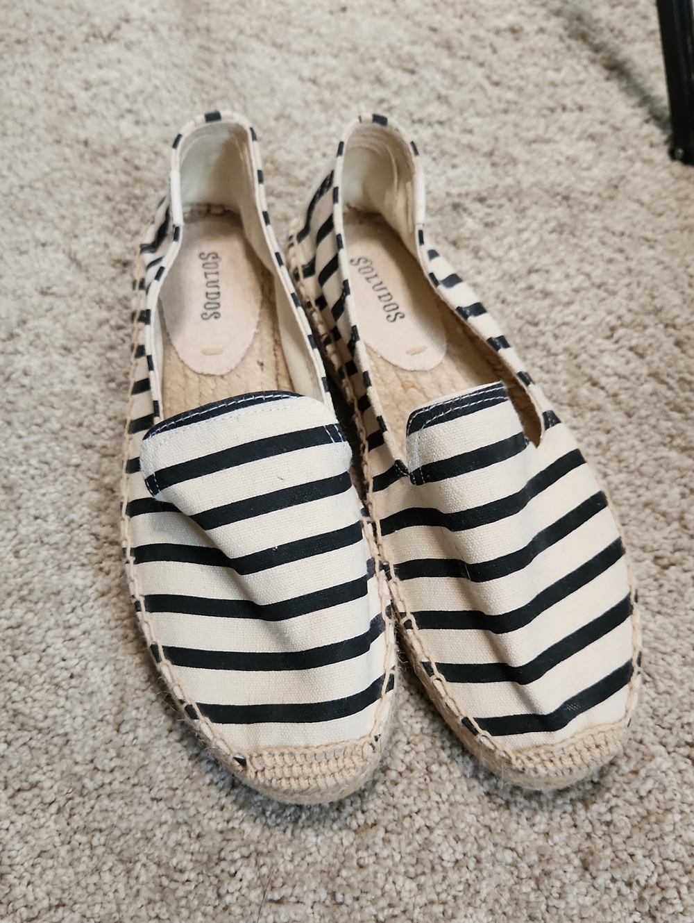 Soludos Striped Espadrilles Size 6.5